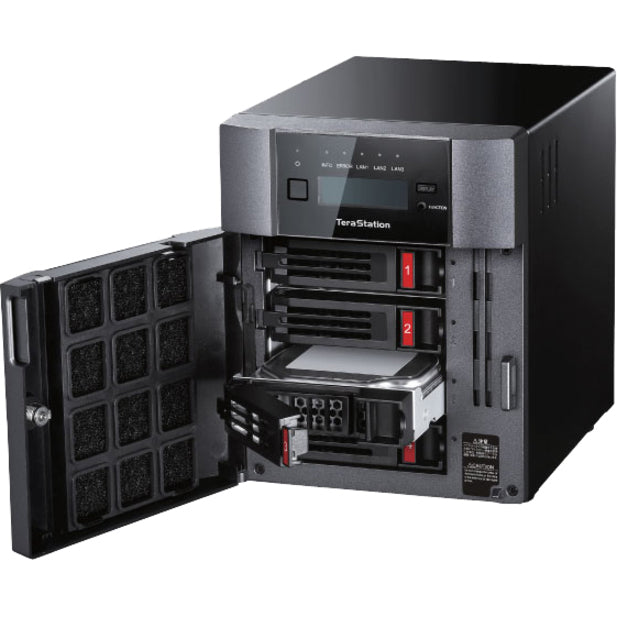 Buffalo TeraStation 5410DN Desktop 16 TB NAS Hard Drives Included (2 x 8TB, 4 Bay) TS5410DN1602