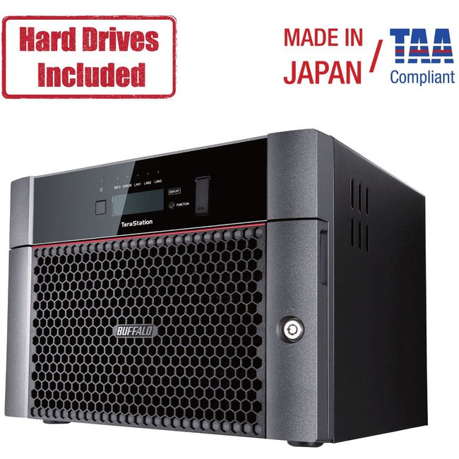Buffalo TeraStation 5810DN Desktop 64TB NAS Hard Drives Included TS5810DN6408