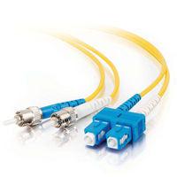 C2G 11233 Fibre Optic Cable 10 M Sc St/Bfoc Yellow