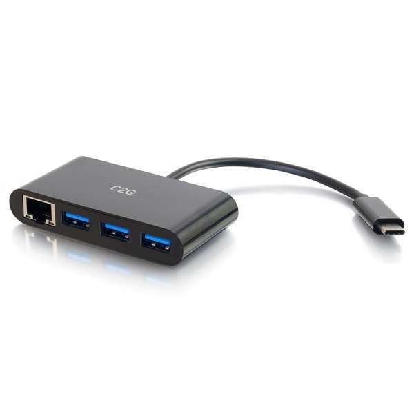 C2G 29747 Interface Hub Usb 3.2 Gen 1 (3.1 Gen 1) Type-C 5000 Mbit/S Black