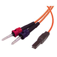 C2G 2M Mtrj/St Duplex 62.5/125 Multimode Fiber Patch Cable - Orange Fiber Optic Cable 78.7" (2 M)