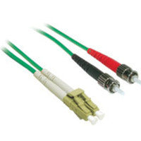 C2G 3M Lc/St Duplex 62.5/125 Multimode Fiber Patch Cable Fibre Optic Cable Green