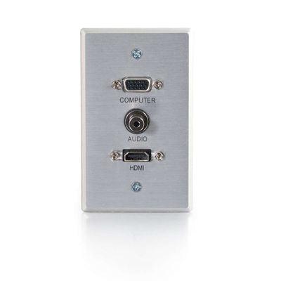 C2G 41034 Outlet Box Aluminium