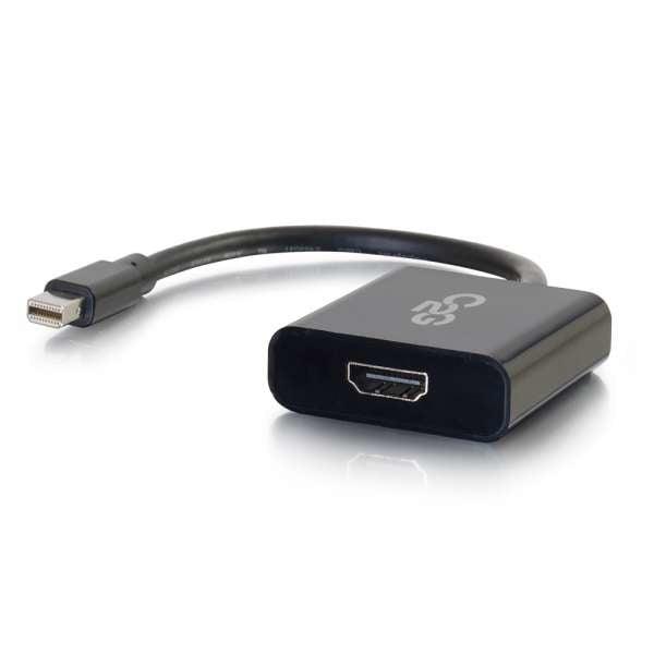 C2G 54307 Video Cable Adapter Mini Displayport Hdmi Type A (Standard) Black