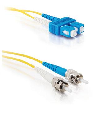C2G 820-247-009 Fibre Optic Cable 2.7 M Sc St Os2 Yellow