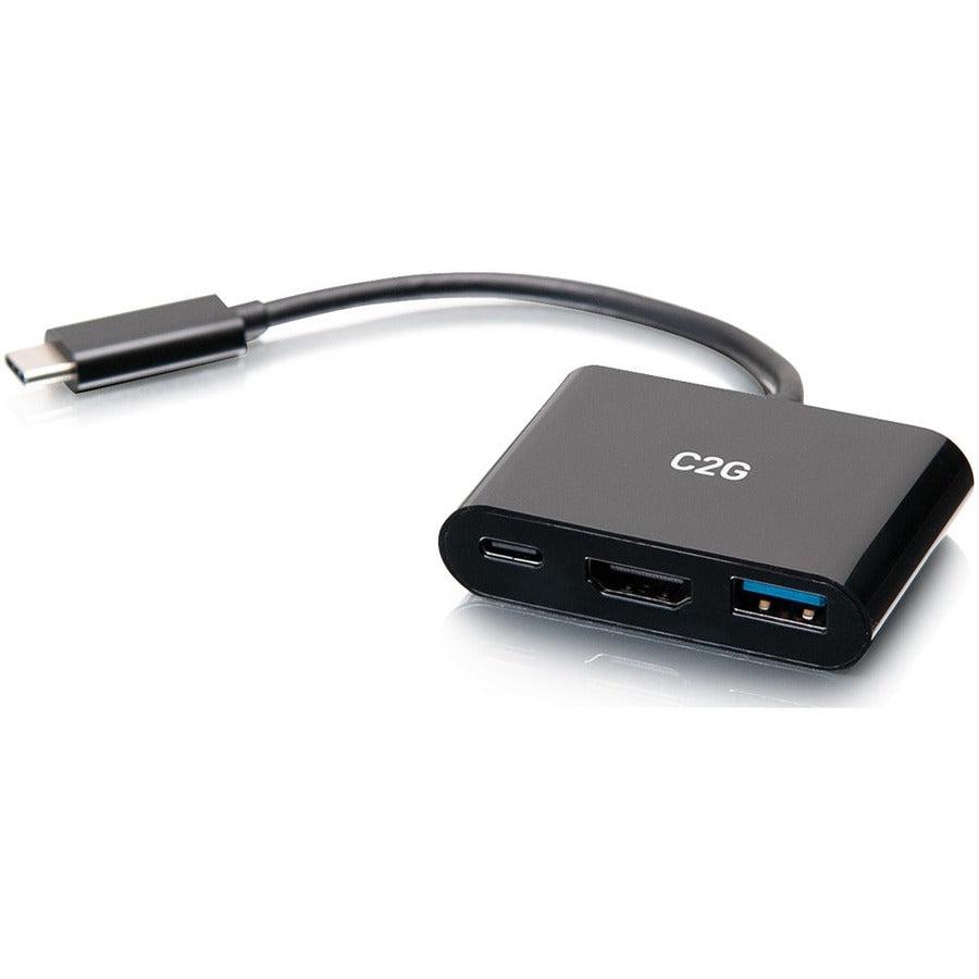 C2G C2G54476 Notebook Dock/Port Replicator Wired Usb 3.2 Gen 1 (3.1 Gen 1) Type-C Black