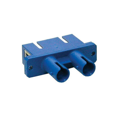 C2G Sc/St Fiber Adapter Duplex F/F Fibre Optic Adapter Blue