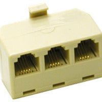 C2G Telephone Splitter Network Splitter Beige