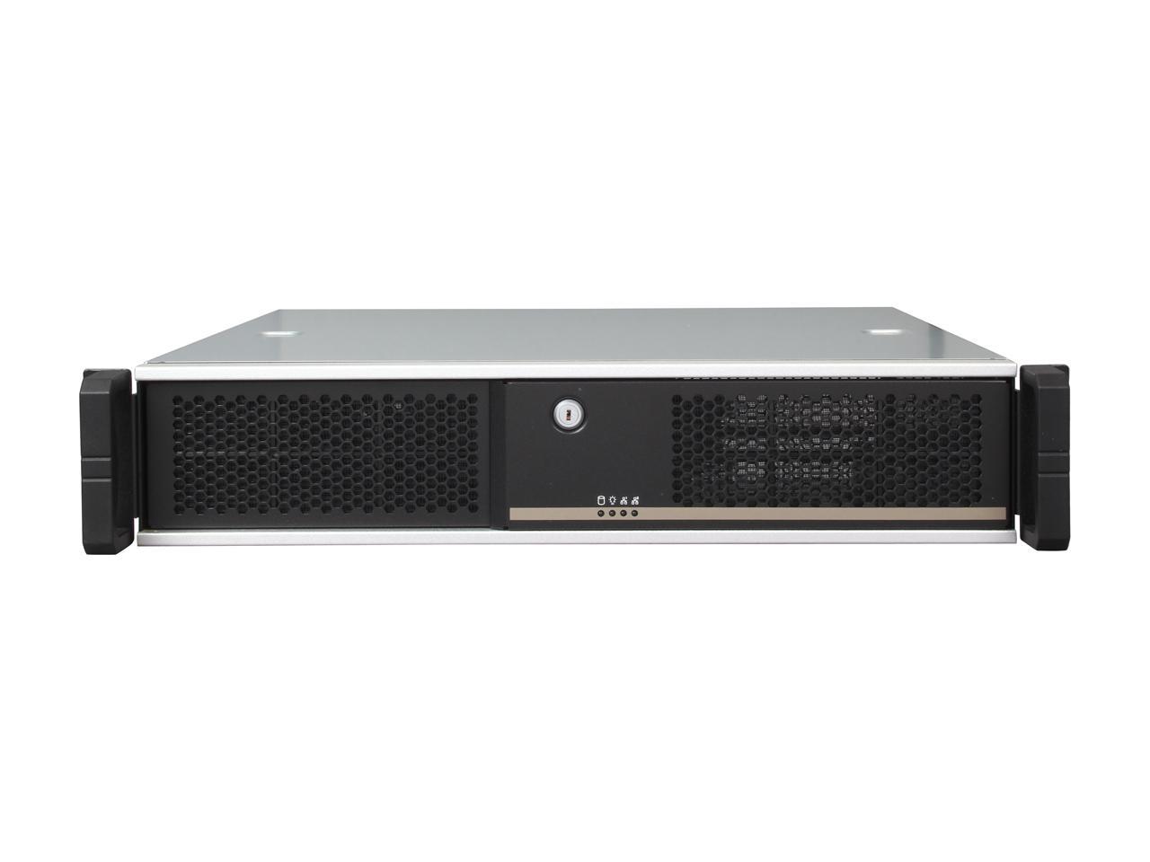 Chenbro Rm24100-L2 1.0Mm Sgcc 2U Rackmount Advanced Industrial Server Case 1 External 5.25" Drive Bays