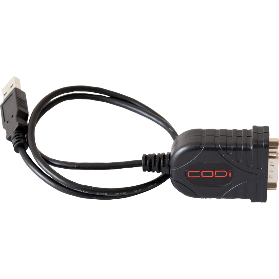 CODi USB To Serial Adapter Cable A01026