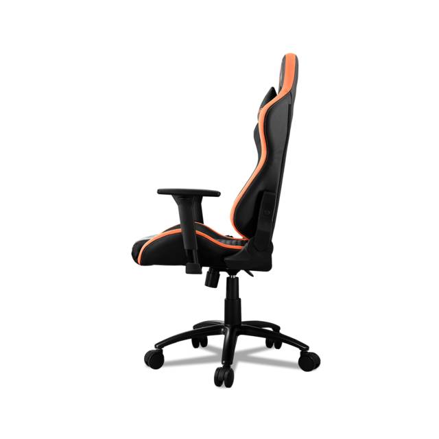 Cougar Armor Rpo Swivelling Gaming Chair With Suede-Like Texture,Body-Embracing High Back Design,Breathable Premium Pvc Leather