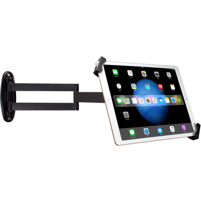 CTA Digital PAD-ASWM Wall Mount for Tablet PC, iPad mini, iPad Air, iPad Pro - Black