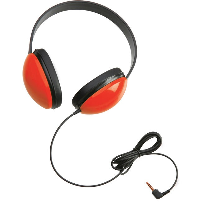 Califone Childrens Stereo Headphone Lightweight RED 2800-RD