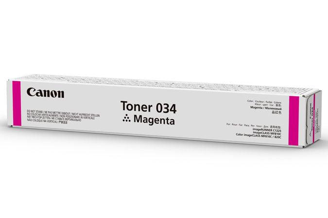 Canon 034 Toner Cartridge 1 Pc(S) Original Magenta