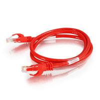 Cat6 Network Cable - 35ft Snagless Unshielded Patch Cable Red | C2G 31355