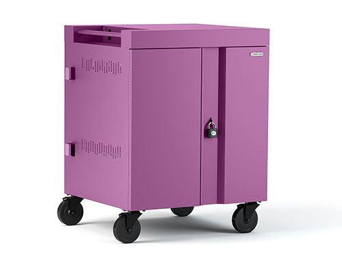 Charging Cart CUBE 36 Devices - Mobile Classroom Storage | TechSoft TVC36PAC-ORC