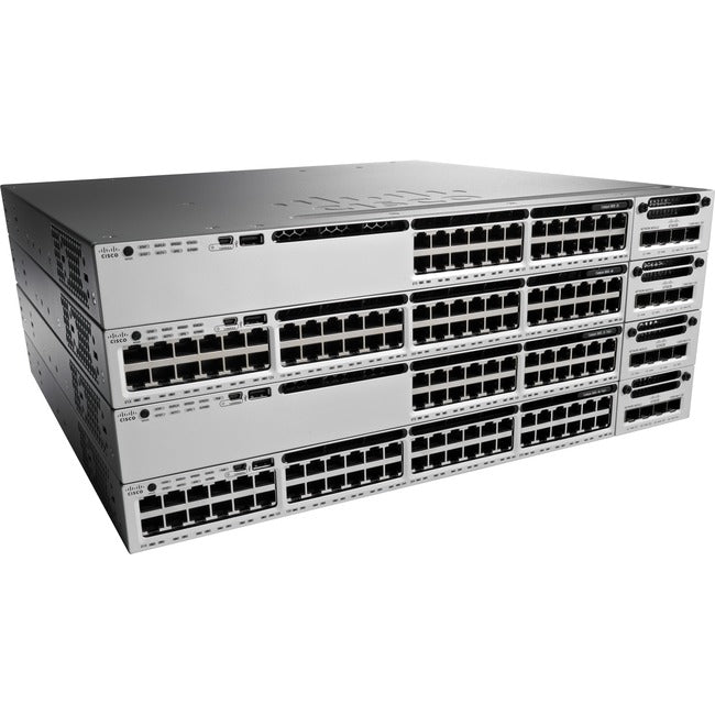 Cisco 10 Gig Switch - L3 Managed SFP+ Enterprise Network | Tecisoft WS-C3850-12XS-E-RF