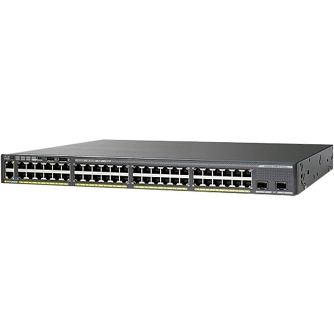Cisco 2960X 48-Port Gigabit Switch - Refurbished Enterprise Network | TecISoft WS-C2960XR48TDI-RF
