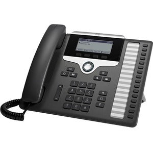 Cisco 7861 Ip Phone - Refurbished - Corded - Wall Mountable, Desktop - Charcoal