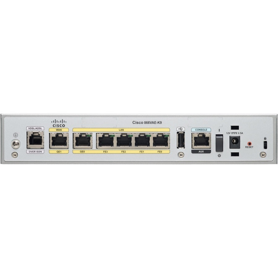 Cisco 867VAE Base Router with VDSL2/ADSL2+ over Basic Telephone Service C867VAE