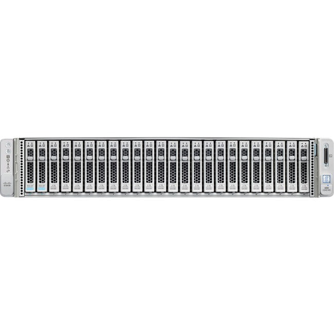 Cisco Barebone System - 2U Rack-mountable - 2 x Processor Support UCSC-C240-M5SX-CH