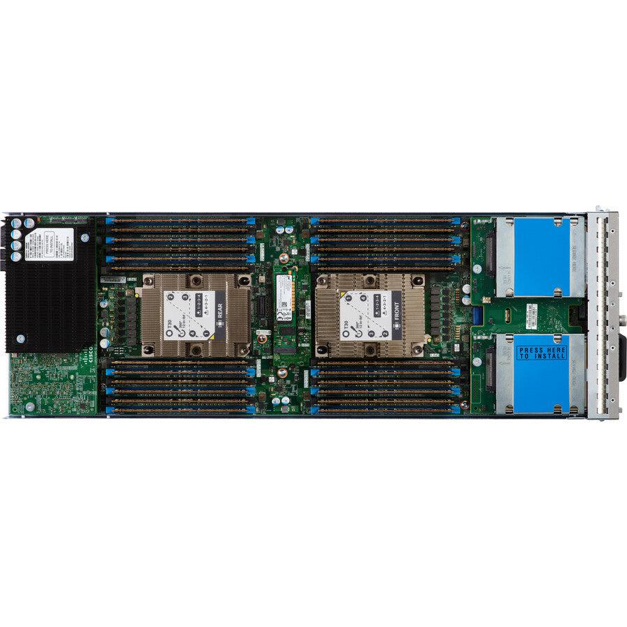 Cisco Barebone System - Blade - 2 x Processor Support HX-B200-M5-U