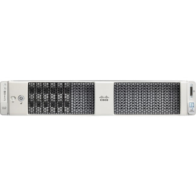 Cisco C240 M5 2U Rack-mountable Server - 1 x Intel Xeon Silver 4110 2.10 GHz - 16 GB RAM - 12Gb/s SAS Controller UCS-SPR-C240M5-S4