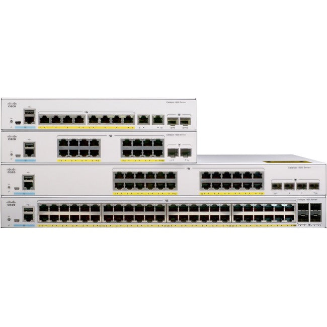 Cisco Catalyst 1000-24T-4X-L Switch C1000FE-24T-4G-L