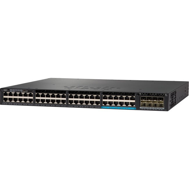 Cisco Catalyst 3650-12X48UR-E Ethernet Switch WS-C3650-12X48UR-E