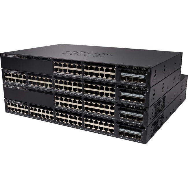 Cisco Catalyst C3650-48FQM-E Layer 3 Switch WS-C3650-48FQM-E