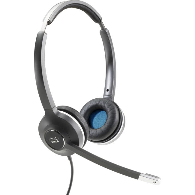Cisco Headset 532 (Wired Dual with Quick Disconnect coiled RJ Headset Cable) CP-HS-W-532-RJ=