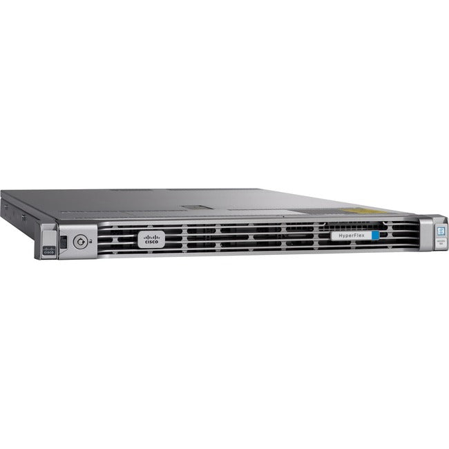 Cisco HyperFlex HX220c M4 1U Rack Server - 1 x Intel Xeon E5-2630 v4 2.20 GHz - 128 GB RAM - 12Gb/s SAS Controller HX-SP-220M4-BR1