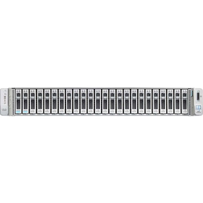 Cisco HyperFlex HyperFlex HX240 M5 Edge Barebone System - 2U Rack-mountable - 2 x Processor Support HX-E-240-M5SX