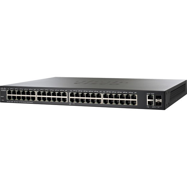 Cisco Sf220-48P 48-Port 10/100 Poe Smart Plus Switch