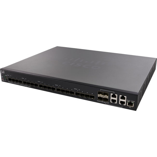 Cisco SX550X-24F 24-Port 10G SFP+ Stackable Managed Switch SX550X-24F-K9-NA