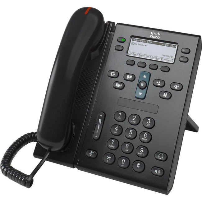 Cisco Unified 6941 Ip Phone - Refurbished - Desktop, Wall Mountable - Charcoal