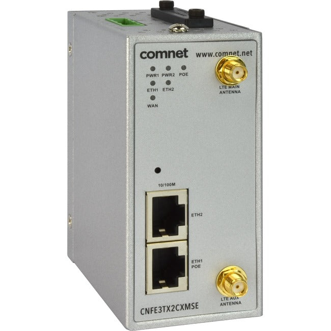 ComNet CNFE3TX2CXMSU 1 SIM Cellular, Ethernet Modem/Wireless Router CNFE3TX2CXMSE