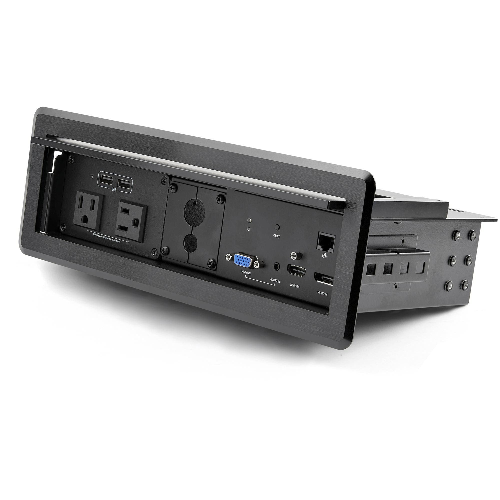 Conference Table Box for AV Connectivity & Power/Charging KITBXAVHDPNA