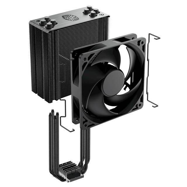 Cooler Master Hyper 212 Black Edition Rr-212S-20Pk-R1 Cpu Fan For Intel Lga Lga