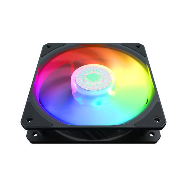 Cooler Master Mfx-B2Dn-183Pa-R1 Sickleflow 120 V2 Addressable Rgb 3 In 1 Square Frame Fan,