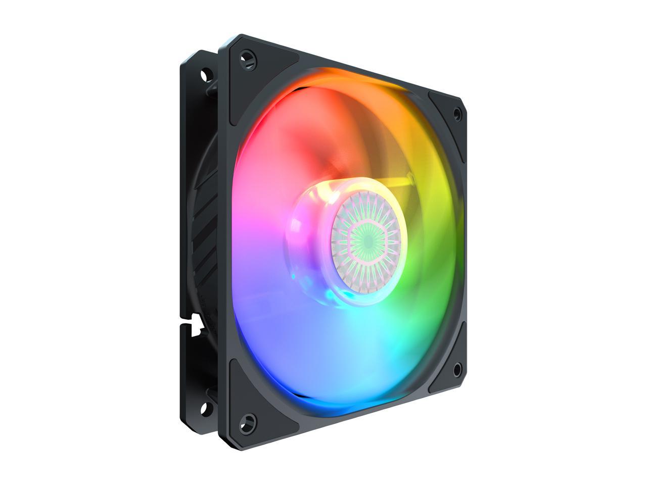 Cooler Master Mfx-B2Dn-18Npa-R1 Sickleflow 120 V2 Addressable Rgb Square Frame Fan, Individually