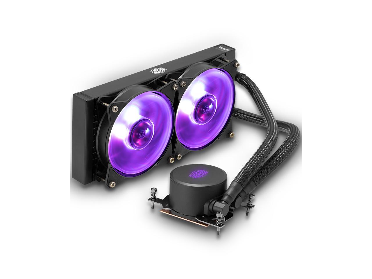 Cooler Master Masterliquid Ml240 Rgb (Tr4 Edition) - Aio Cpu Liquid Cooler For Amd Ryzen Thread