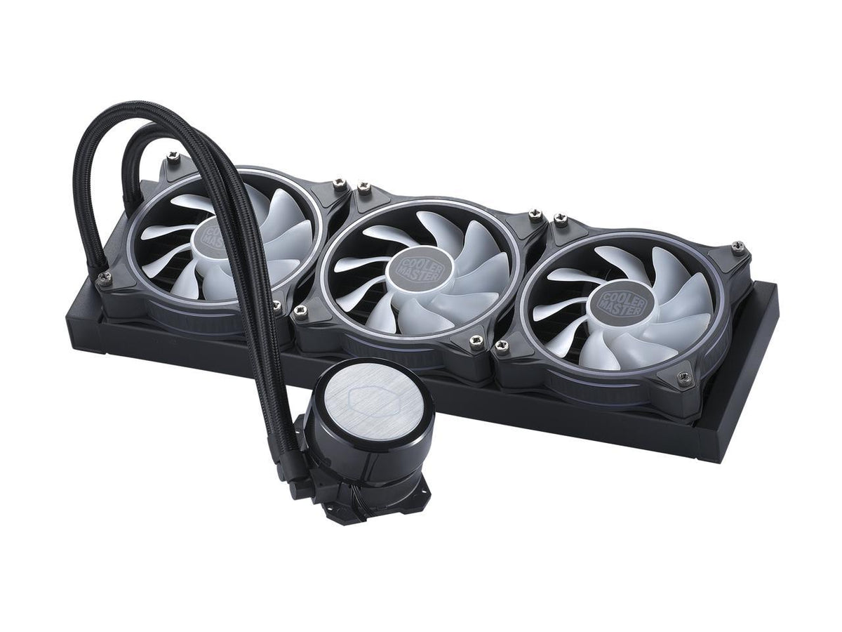 Coolermaster Masterliquid Ml360 Illusion, Translucent Dome, 3Rd Gen Dual Chamber Pump, 240 Radiator,