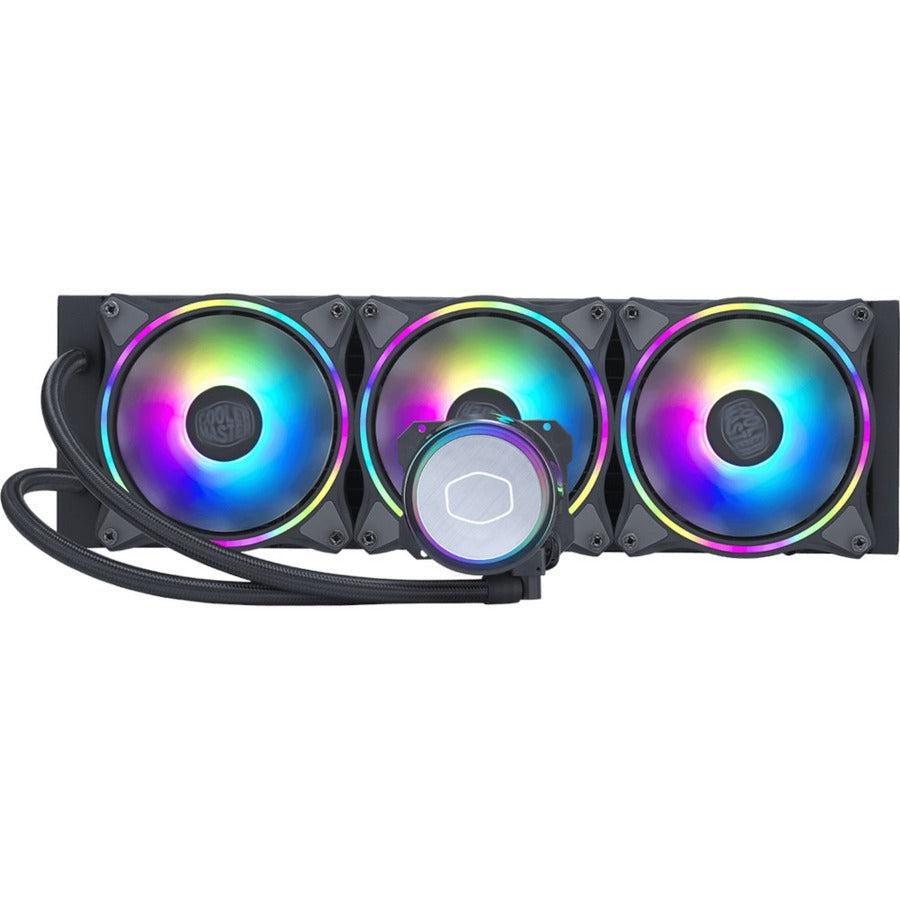 Coolermaster Masterliquid Ml360 Illusion, Translucent Dome, 3Rd Gen Dual Chamber Pump, 240 Radiator,