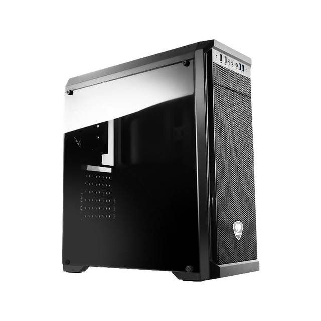 Cougar Mx330-G Mx330 Mid Tower Case With Full Tempered Glass Window And Usb 3.0
