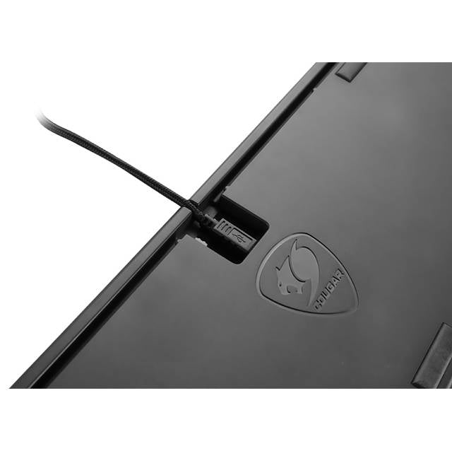 Cougar Puri Tkl1 Mechanical Gaming Keyboard W/ Magnetic Protective Cover And Extra Set Of Metallic Keycaps, Cherry Mx Red