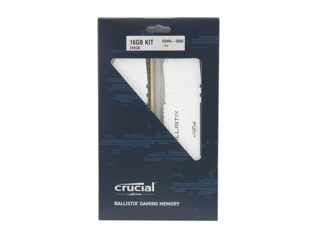 Crucial Ballistix 3600 Mhz Ddr4 Dram Desktop Gaming Memory Kit 16Gb (8Gbx2) And 32Gb (16Gbx2)