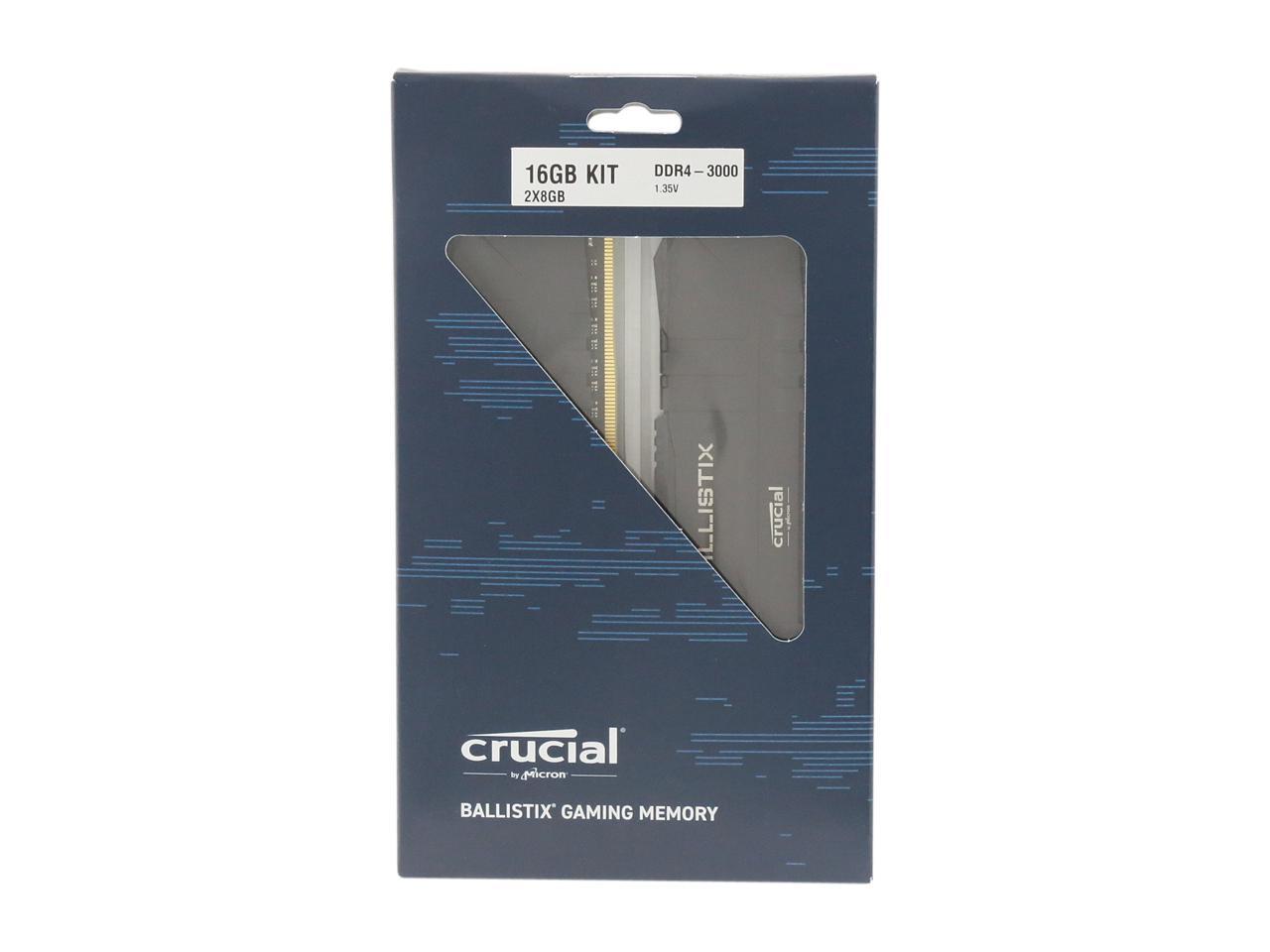 Crucial Ballistix 3600 Mhz Ddr4 Dram Desktop Gaming Memory Kit 16Gb (8Gbx2) And 32Gb (16Gbx2)