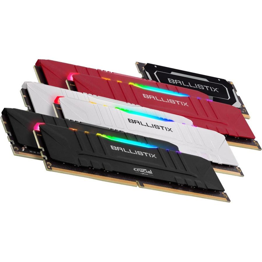 Crucial Ballistix Ddr4-2666 16Gb(2X 8Gb)/ 1G X 64 Cl16 Memory Kit (White)