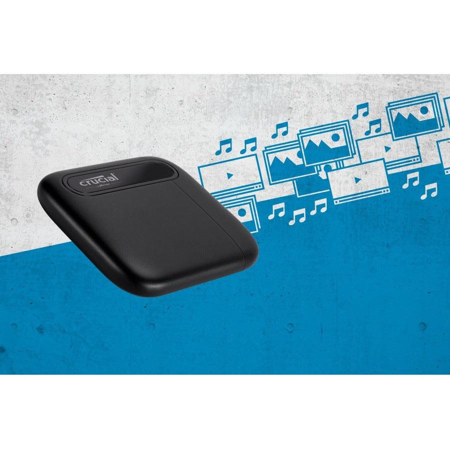 Crucial X6 500 GB Portable Solid State Drive - Internal CT500X6SSD9